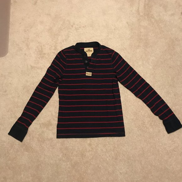 Stripped Long Sleeve Shirt - Picture 1 of 2
